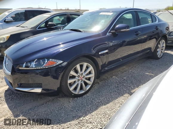 2014 Jaguar XF SC with VIN SAJWA0EX3E8U17748, listed as a Copart auction lot 52010435 with 84,685 mi miles and Salvage Title. Bid and sale history available at DreamBid. Image 1.