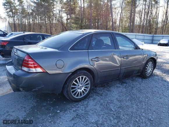 2005 Mercury Montego Premier with VIN 1MEFM42115G625936, listed as a Copart auction lot 42349885 with 113,345 mi miles and Clean Title. Bid and sale history available at carsss.com. Image 3.