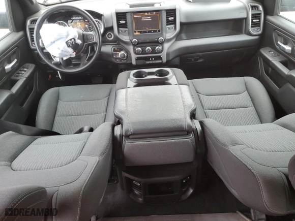 2024 Ram 1500 Tradesman with VIN 1C6SRFGT3RN177618, listed as a Copart auction lot 44201155 with 6,651 mi miles and Salvage Title. Bid and sale history available at carsss.com. Image 8.