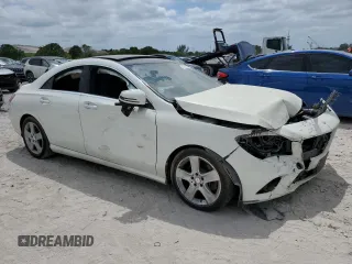2016 Mercedes-Benz CLA 250 with VIN WDDSJ4GB3GN303071, listed as a Copart auction lot 54166795 with 107,001 mi miles and Salvage title. Bid and sale history available at DreamBid. Image 4.