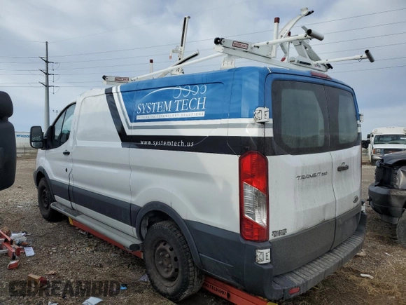 2017 Ford Transit with VIN 1FTYR1YM6HKB11030, listed as a Copart auction lot 87198464 with 173,848 mi miles and Salvage title. Bid and sale history available at DreamBid. Image 2.