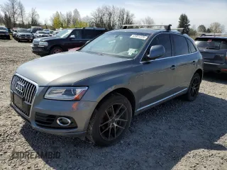 2014 Audi Q5 Premium Plus with VIN WA1LFAFP6EA119348, listed as a Copart auction lot 52051225 with 128,273 mi miles and Clean Title. Bid and sale history available at carsss.com. Image 1.