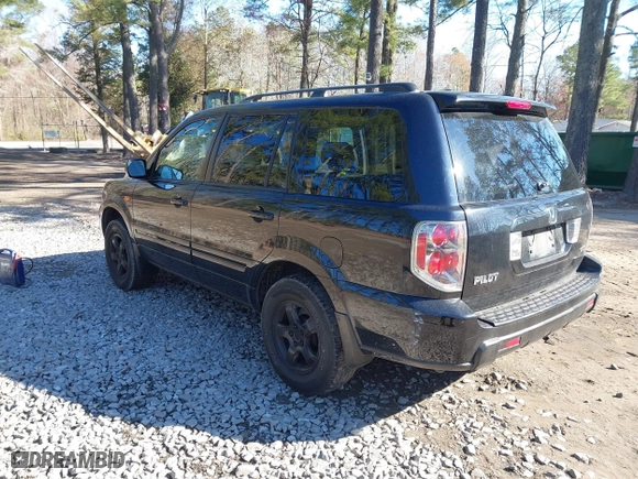 2006 Honda Pilot EX-L with RES with VIN 5FNYF18616B001541, listed as a IAAI auction lot 41894731 with 207,364 mi miles. Bid and sale history available at carsss.com. Image 3.