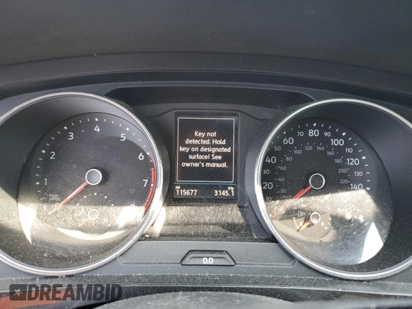 2018 Volkswagen Tiguan SEL z VIN 3VV2B7AX5JM065899, wystawiony jako Copart lot #65825635 z przebiegiem 115 677 mil mil oraz Szkoda całkowita • Salvage title. Historia ofert i sprzedaży dostępna na DreamBid. Obrazek 9.