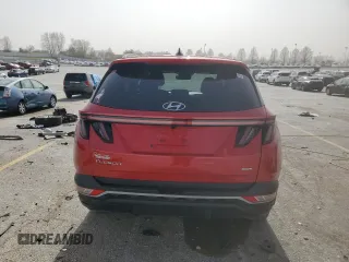 2022 Hyundai Tucson SEL with VIN 5NMJCCAE7NH064616, listed as a Copart auction lot 49637595 with 37,330 mi miles and Salvage Title. Bid and sale history available at carsss.com. Image 6.