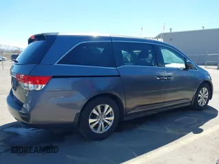 2015 Honda Odyssey EX-L with VIN 5FNRL5H66FB063215, listed as a IAAI auction lot 41846532 with 153,048 mi miles and . Bid and sale history available at carsss.com. Image 14.