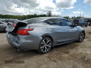 2016 Nissan Maxima SR with VIN 1N4AA6AP6GC446197, listed as a Copart auction lot 66180434 with 92,424 mi miles and Salvage title. Bid and sale history available at DreamBid. Image 3.