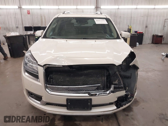 2014 GMC Acadia Denali with VIN 1GKKVTKD4EJ238869, listed as a IAAI auction lot 41957229 with 182,189 mi miles and . Bid and sale history available at carsss.com. Image 13.
