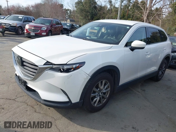 2018 Mazda CX-9 Touring with VIN JM3TCACY7J0221051, listed as a IAAI auction lot 41608576 with 156,860 mi miles. Bid and sale history available at carsss.com. Image 17.