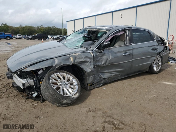 2023 Hyundai Sonata Limited with VIN KMHL34J25PA264696, listed as a Copart auction lot 38508634 with 23,100 mi miles and Non Repairable. Bid and sale history available at carsss.com. Image 1.
