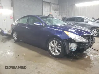 2013 Hyundai Sonata Limited with VIN 5NPEC4AC4DH652285, listed as a Copart auction lot 42961765 with 176,434 mi miles and Salvage Title. Bid and sale history available at DreamBid. Image 4.