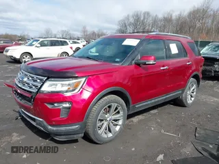 2018 Ford Explorer Limited with VIN 1FM5K8FH4JGA95498, listed as a IAAI auction lot 41949286 with 107,562 mi miles and . Bid and sale history available at carsss.com. Image 17.