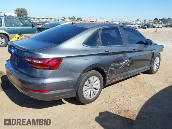 2019 Volkswagen Jetta S with VIN 3VWC57BU9KM093282, listed as a IAAI auction lot 42604217 with 91,847 mi miles and . Bid and sale history available at DreamBid. Image 4.