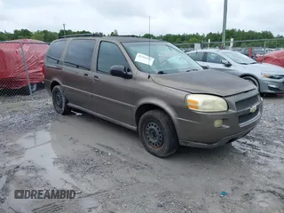2005 Chevrolet Uplander LS z VIN 1GNDV23L55D282194, wystawiony jako IAAI lot #42361946 z przebiegiem Nie podano mil oraz . Historia ofert i sprzedaży dostępna na DreamBid. Obrazek 1.