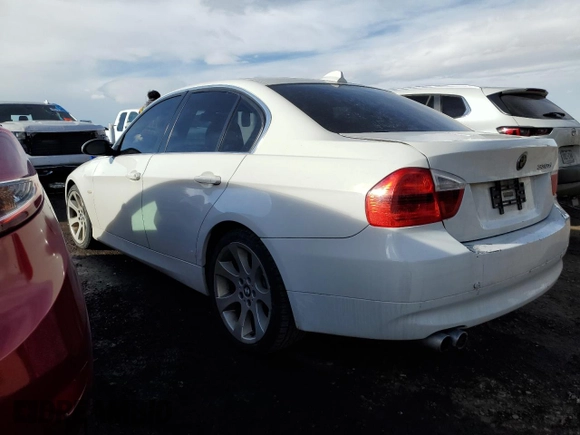 2006 BMW 3 Series 330xi with VIN WBAVD33556KV67236, listed as a Copart auction lot 42151415 with 0 mi miles and Salvage Title. Bid and sale history available at carsss.com. Image 2.