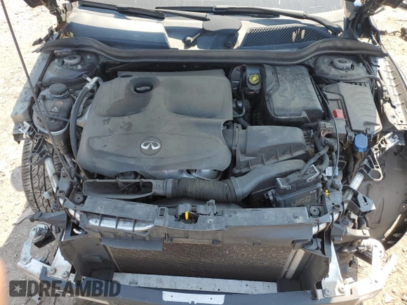2018 Infiniti QX30 Premium with VIN SJKCH5CR1JA059399, listed as a Copart auction lot 59188895 with 122,008 mi miles and Salvage title. Bid and sale history available at DreamBid. Image 12.