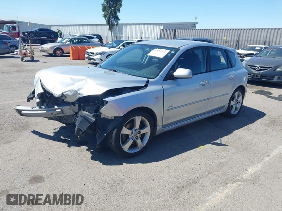 2006 Mazda 3 S Sport with VIN JM1BK144861450942, listed as a IAAI auction lot 42015211 with 180,398 mi miles and . Bid and sale history available at DreamBid. Image 2.