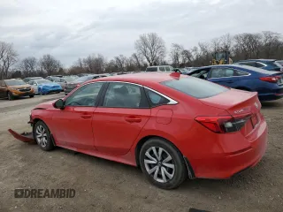 2024 Honda Civic LX z VIN 2HGFE2F26RH511416, wystawiony jako Copart lot #47529855 z przebiegiem 14 338 mil mil oraz Szkoda całkowita • Salvage title. Historia ofert i sprzedaży dostępna na DreamBid. Obrazek 2.