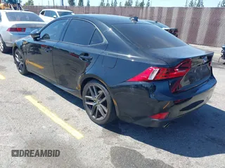 2015 Lexus IS 250 with VIN JTHBF1D25F5082214, listed as a IAAI auction lot 41981824 with 112,115 mi miles. Bid and sale history available at carsss.com. Image 3.