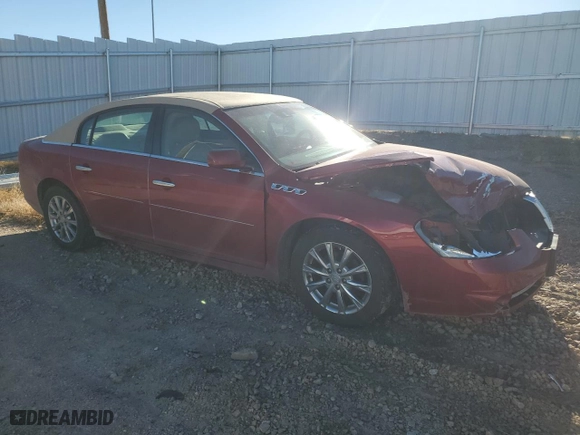 2011 Buick Lucerne CXL Premium with VIN 1G4HJ5EM8BU137087, listed as a Copart auction lot 81512984 with 133,404 mi miles and Clean Title. Bid and sale history available at carsss.com. Image 4.