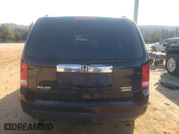 2010 Honda Pilot Touring with VIN 5FNYF4H80AB030671, listed as a Copart auction lot 41862355 with 198,388 mi miles and Salvage Title. Bid and sale history available at DreamBid. Image 6.