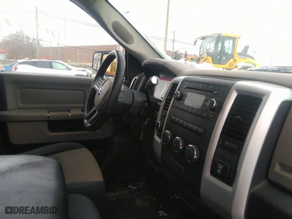 2010 Dodge Ram 1500 Sport with VIN 1D7RV1CT2AS104134, listed as a IAAI auction lot 41628600 with 110,921 mi miles. Bid and sale history available at carsss.com. Image 5.