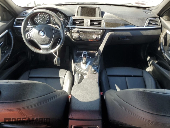 2016 BMW 3 Series 328i with VIN WBA8E9C55GK644654, listed as a Copart auction lot 48435345 with 185,277 mi miles and Salvage Title. Bid and sale history available at DreamBid. Image 8.