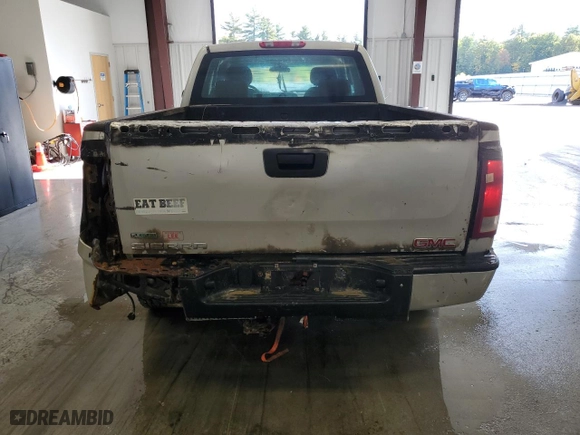 2011 GMC Sierra 1500 Work Truck with VIN 1GTR2TE30BZ138920, listed as a Copart auction lot 81489214 with 160,642 mi miles and Clean Title. Bid and sale history available at carsss.com. Image 6.