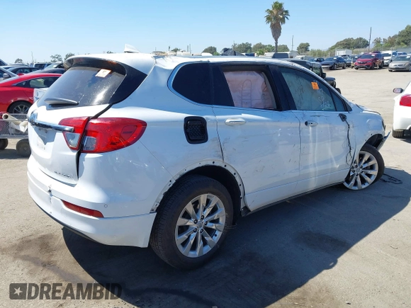 2017 Buick Envision Essence with VIN LRBFXBSA2HD237325, listed as a IAAI auction lot 39874196 with 95,819 mi miles and . Bid and sale history available at carsss.com. Image 4.