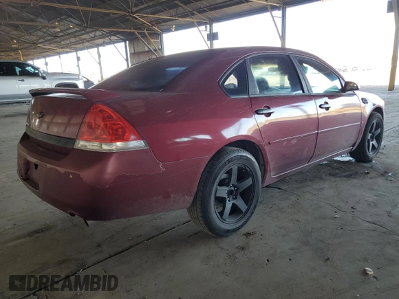 2006 Chevrolet Impala LT 3.9L with VIN 2G1WC581969137795, listed as a Copart auction lot 53663575 with 228,164 mi miles and Salvage Title. Bid and sale history available at DreamBid. Image 3.