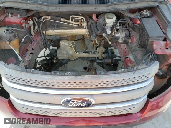 2014 Ford Explorer with VIN 1FM5K7B8XEGB22676, listed as a Copart auction lot 52720025 with Not provided miles and Salvage title. Bid and sale history available at DreamBid. Image 13.