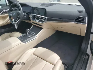 2022 BMW 4 Series 430i xDrive with VIN WBA73AP0XNCJ18822, listed as a Copart auction lot 51019155 with 41,964 mi miles and Salvage title. Bid and sale history available at DreamBid. Image 8.