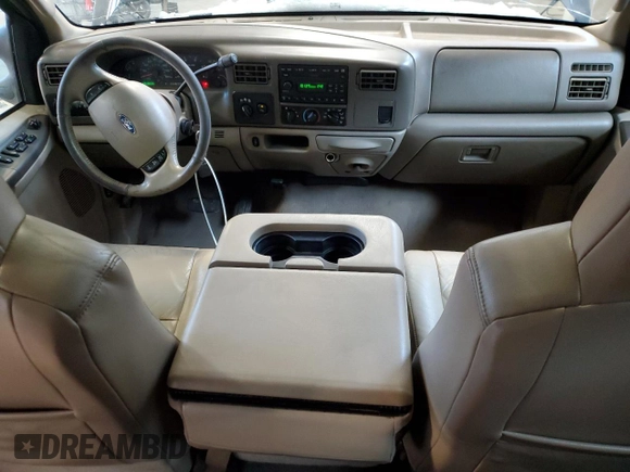 2004 Ford F-350 XL with VIN 1FTSW31P74EA91328, listed as a Copart auction lot 85856984 with 291,033 mi miles and Salvage Title. Bid and sale history available at DreamBid. Image 8.
