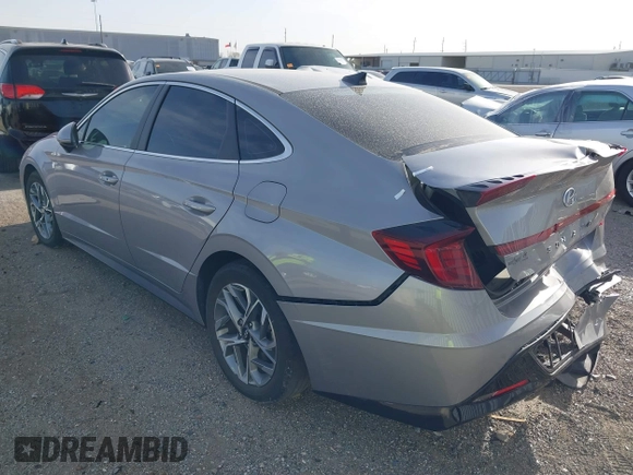 2023 Hyundai Sonata SEL z VIN KMHL64JA4PA272481, wystawiony jako IAAI lot #41814886 z przebiegiem 29 263 mil mil oraz . Historia ofert i sprzedaży dostępna na DreamBid. Obrazek 3.