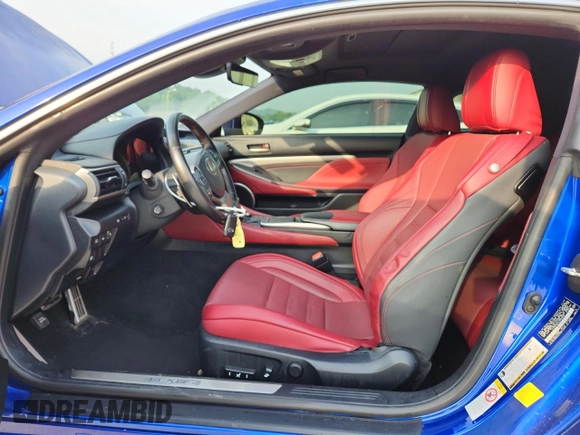 2018 Lexus RC 350 with VIN JTHSZ5BC5J5008553, listed as a Copart auction lot 60472575 with 116,525 mi miles and Salvage title. Bid and sale history available at DreamBid. Image 7.
