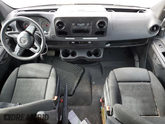 2020 Mercedes-Benz Sprinter Cargo with VIN W1Y70BGY2LT025308, listed as a Copart auction lot 77885824 with 64,196 mi miles and Salvage Title. Bid and sale history available at DreamBid. Image 8.