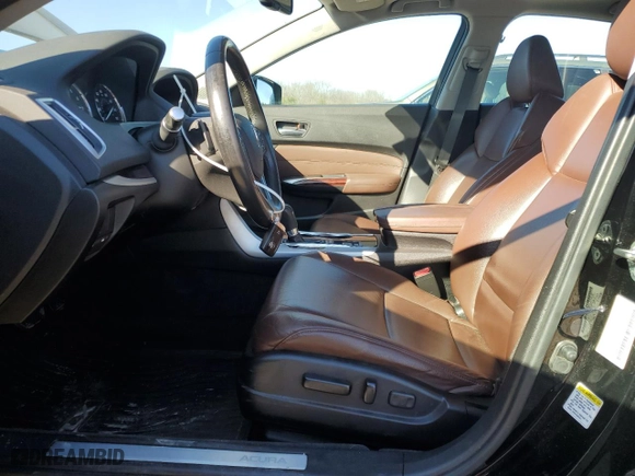 2015 Acura TLX with VIN 19UUB1F34FA026592, listed as a Copart auction lot 46510345 with 126,021 mi miles and Clean Title. Bid and sale history available at carsss.com. Image 7.