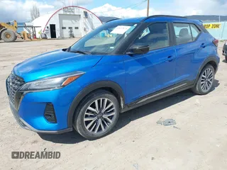2024 Nissan Kicks SR with VIN 3N1CP5DVXRL485326, listed as a IAAI auction lot 42072874 with 24,834 mi miles. Bid and sale history available at carsss.com. Image 2.