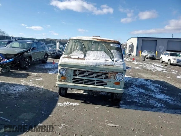 1972 Ford Econoline Cargo with VIN E36AHP01778, listed as a Copart auction lot 46024925 with Not Provided miles and Salvage Title. Bid and sale history available at DreamBid. Image 11.