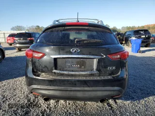 2010 Infiniti FX with VIN JN8AS1MU0AM800328, listed as a Copart auction lot 46993445 with 201,409 mi miles and Salvage title. Bid and sale history available at DreamBid. Image 6.