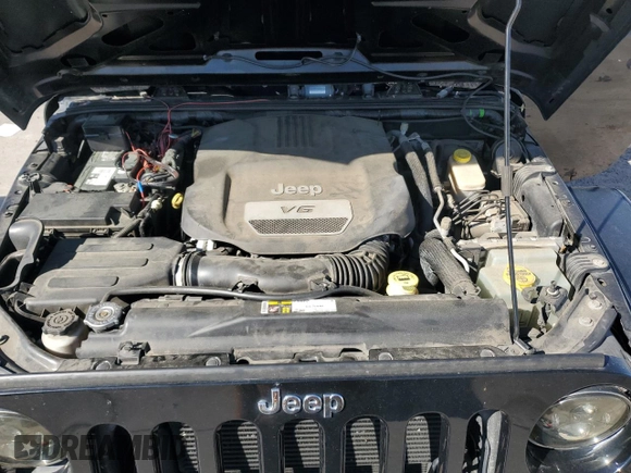 2016 Jeep Wrangler Unlimited Rubicon with VIN 1C4HJWFG3GL155092, listed as a Copart auction lot 62410365 with 82,231 mi miles and Salvage title. Bid and sale history available at DreamBid. Image 12.