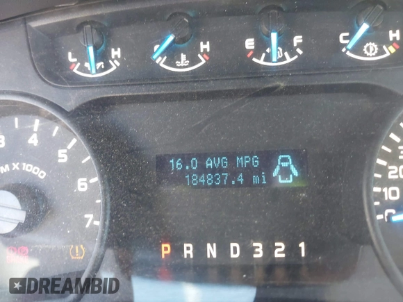 2014 Ford F-150 XL with VIN 1FTFX1CF5EKG23962, listed as a IAAI auction lot 41453430 with 184,837 mi miles. Bid and sale history available at carsss.com. Image 7.