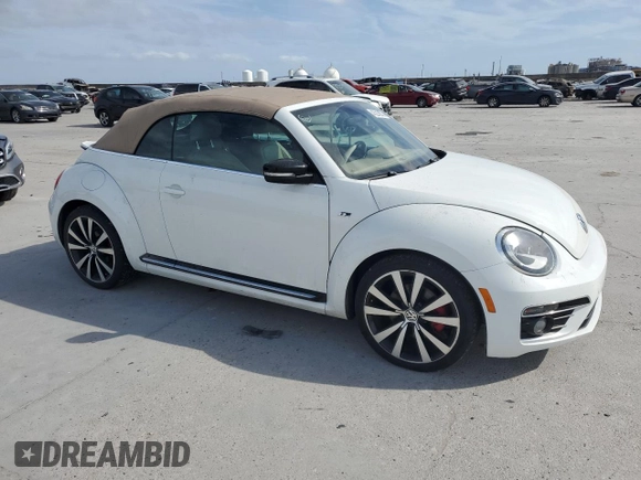 2014 Volkswagen Beetle with VIN 3VW7S7AT5EM815435, listed as a Copart auction lot 43213645 with 109,082 mi miles and Salvage Title. Bid and sale history available at DreamBid. Image 4.