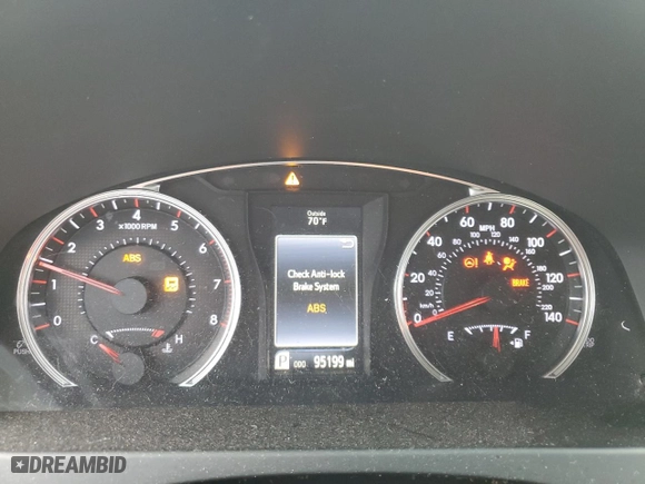 2015 Toyota Camry XLE with VIN 4T1BF1FK7FU476376, listed as a Copart auction lot 51713205 with 95,199 mi miles and Salvage Title. Bid and sale history available at carsss.com. Image 9.