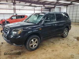 2008 Honda Pilot SE with VIN 5FNYF18348B000313, listed as a Copart auction lot 60021245 with 206,481 mi miles and Salvage title. Bid and sale history available at DreamBid. Image 1.