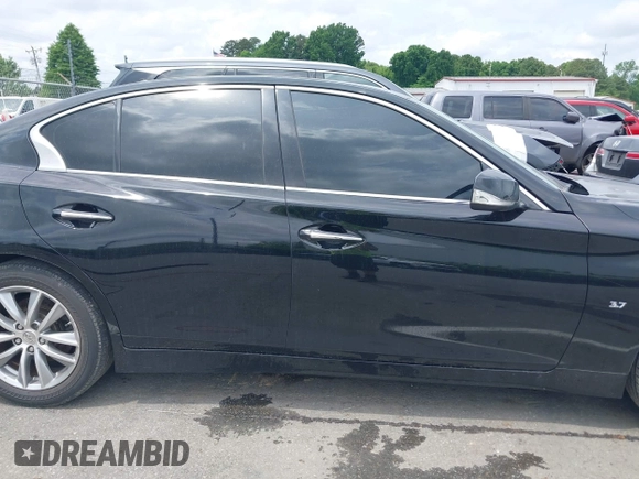 2014 Infiniti Q50 Premium with VIN JN1BV7AR1EM688240, listed as a IAAI auction lot 42118871 with 165,529 mi miles and . Bid and sale history available at DreamBid. Image 13.