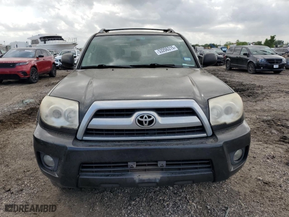 2006 Toyota 4Runner SR5 with VIN JTEZU14R560066512, listed as a Copart auction lot 53206315 with 346,339 mi miles and Clean Title. Bid and sale history available at carsss.com. Image 5.