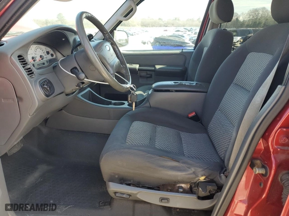 2005 Ford Explorer Sport Trac XLS with VIN 1FMZU67K35UA65717, listed as a Copart auction lot 46278795 with 141,389 mi miles and Salvage Title. Bid and sale history available at carsss.com. Image 7.