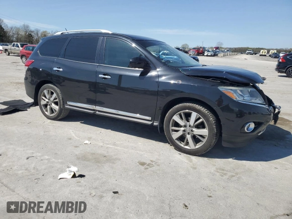 2016 Nissan Pathfinder SL with VIN 5N1AR2MM5GC659800, listed as a Copart auction lot 51285775 with 118,826 mi miles and Salvage title. Bid and sale history available at DreamBid. Image 4.