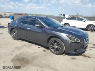 2012 Nissan Maxima 3.5 SV with VIN 1N4AA5AP7CC853515, listed as a Copart auction lot 44527345 with 125,554 mi miles and Salvage Title. Bid and sale history available at carsss.com. Image 4.